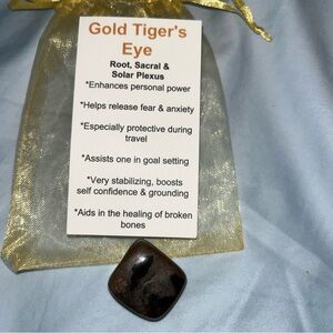 Gold Tiger's Eye Stone